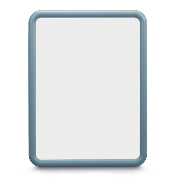 United Visual Products Corkboard, Single Door, Radius Frame, 36x36", Bronze/Buff UV7002-BRONZE-BUFF - main